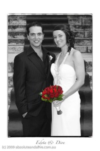 Wedding Thank You Cards - Black and White